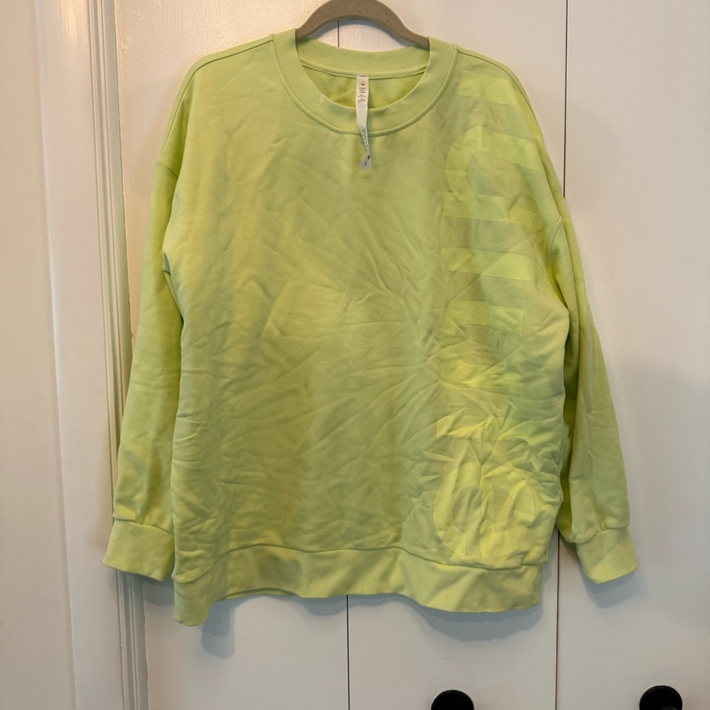 Lululemon Athletica graphic sweatshirt